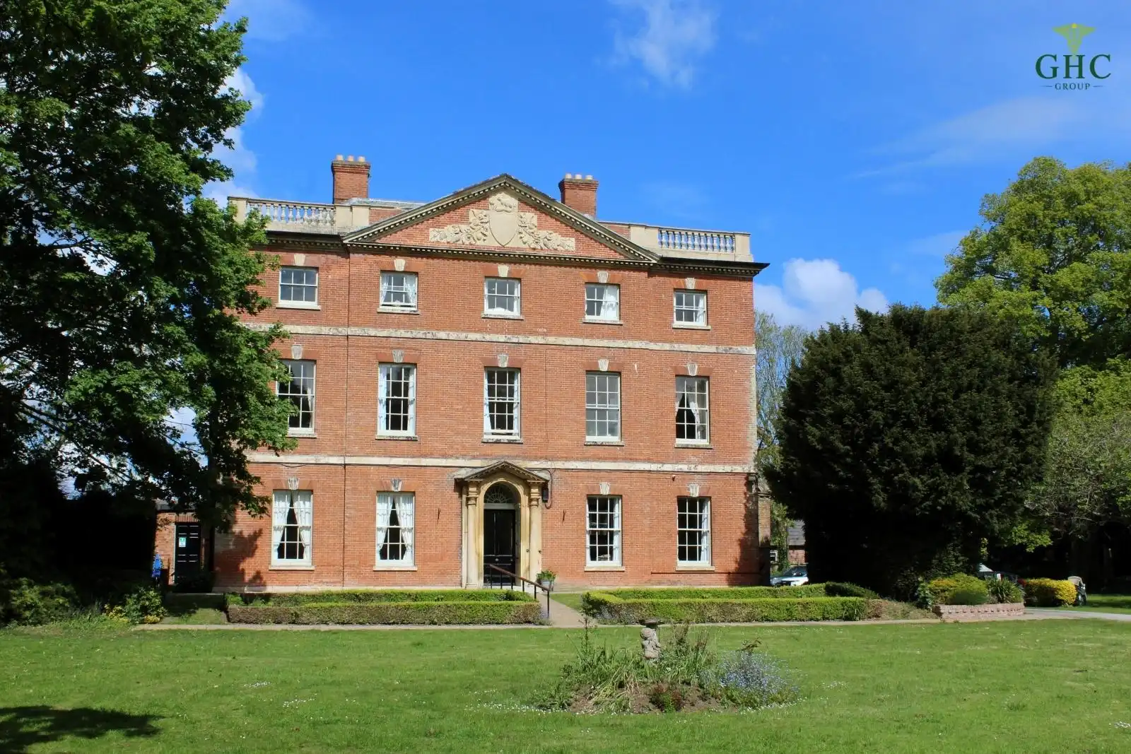 Oakwood Lodge from the garden